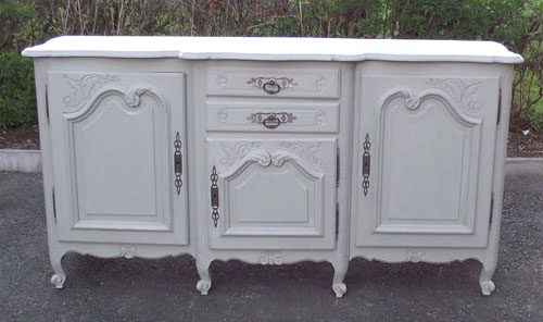 old french 3 door provencal style sideboard